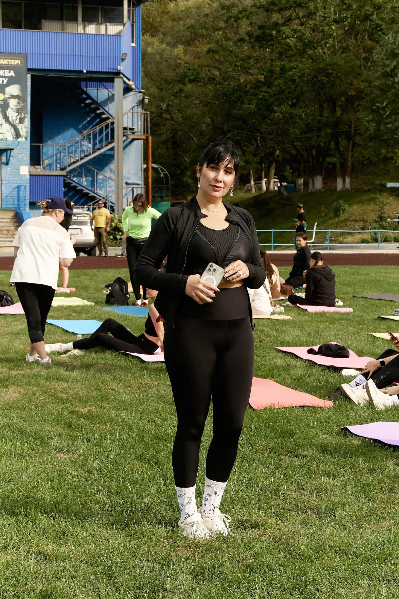 Массовая тренировка MyStreching, стадион Водник, 05 июля 2025 — фото 6