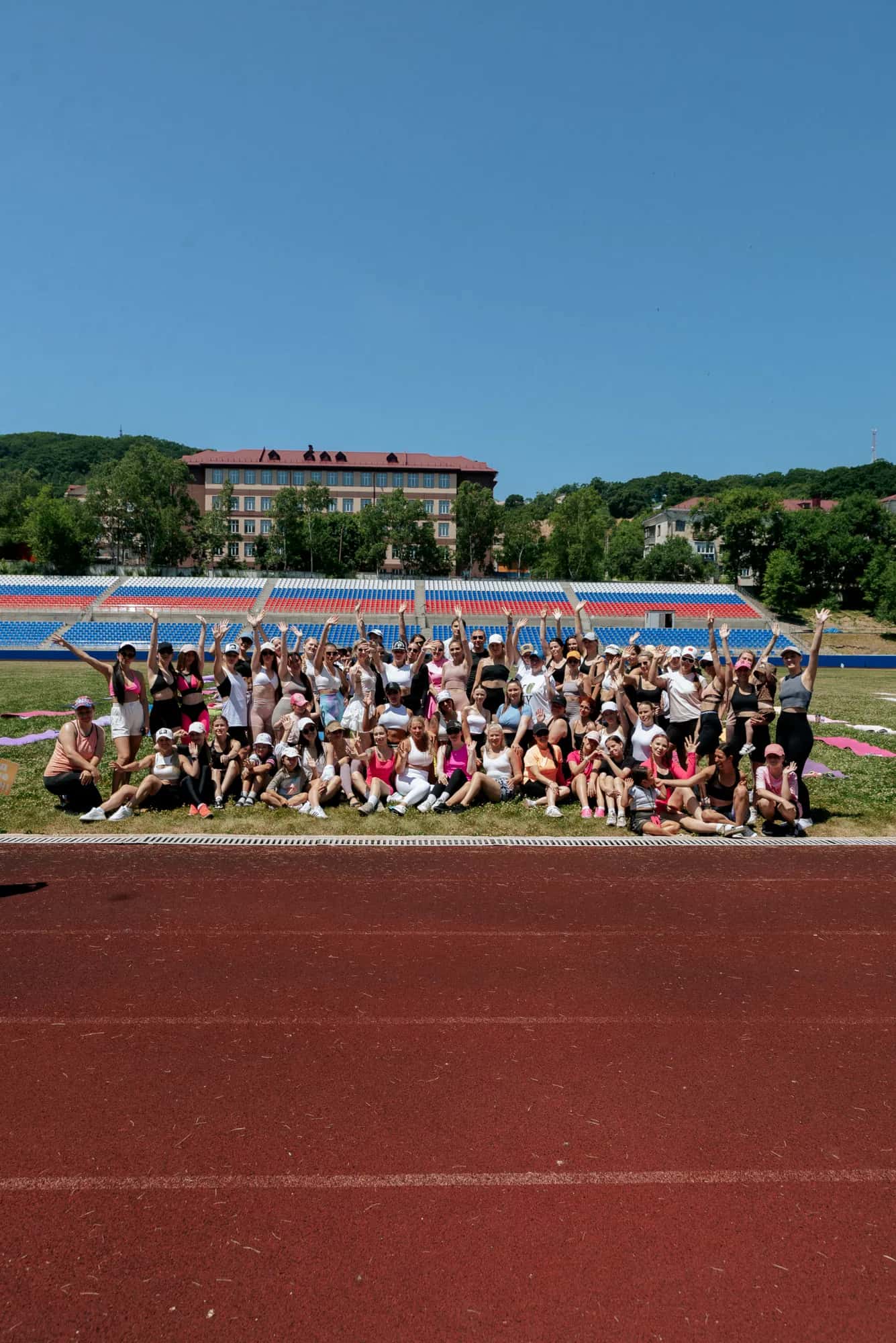 Массовая тренировка MyStreching, стадион Водник, 05 июля 2025 — фото 17