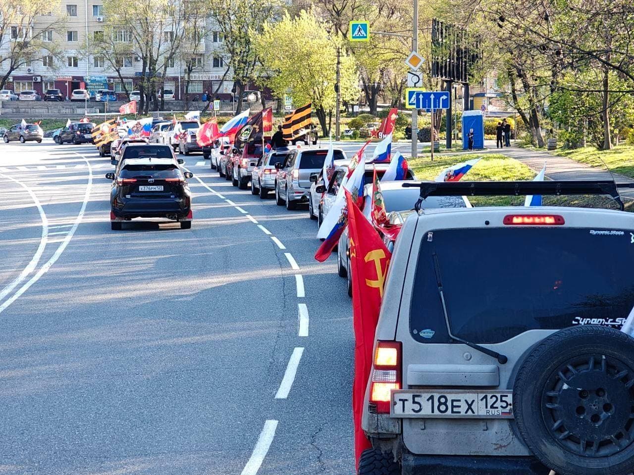 В Находке состоялся праздничный автопробег