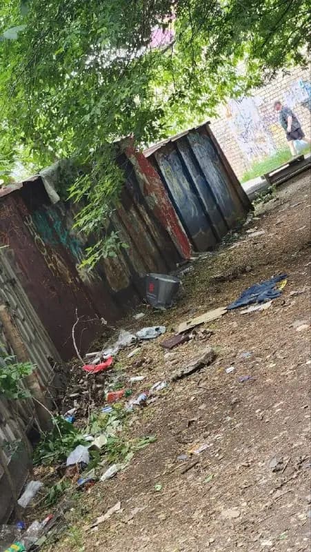 Жители Находки обнаружили выброшенные батарейки за гаражами на Постышева — фото 1