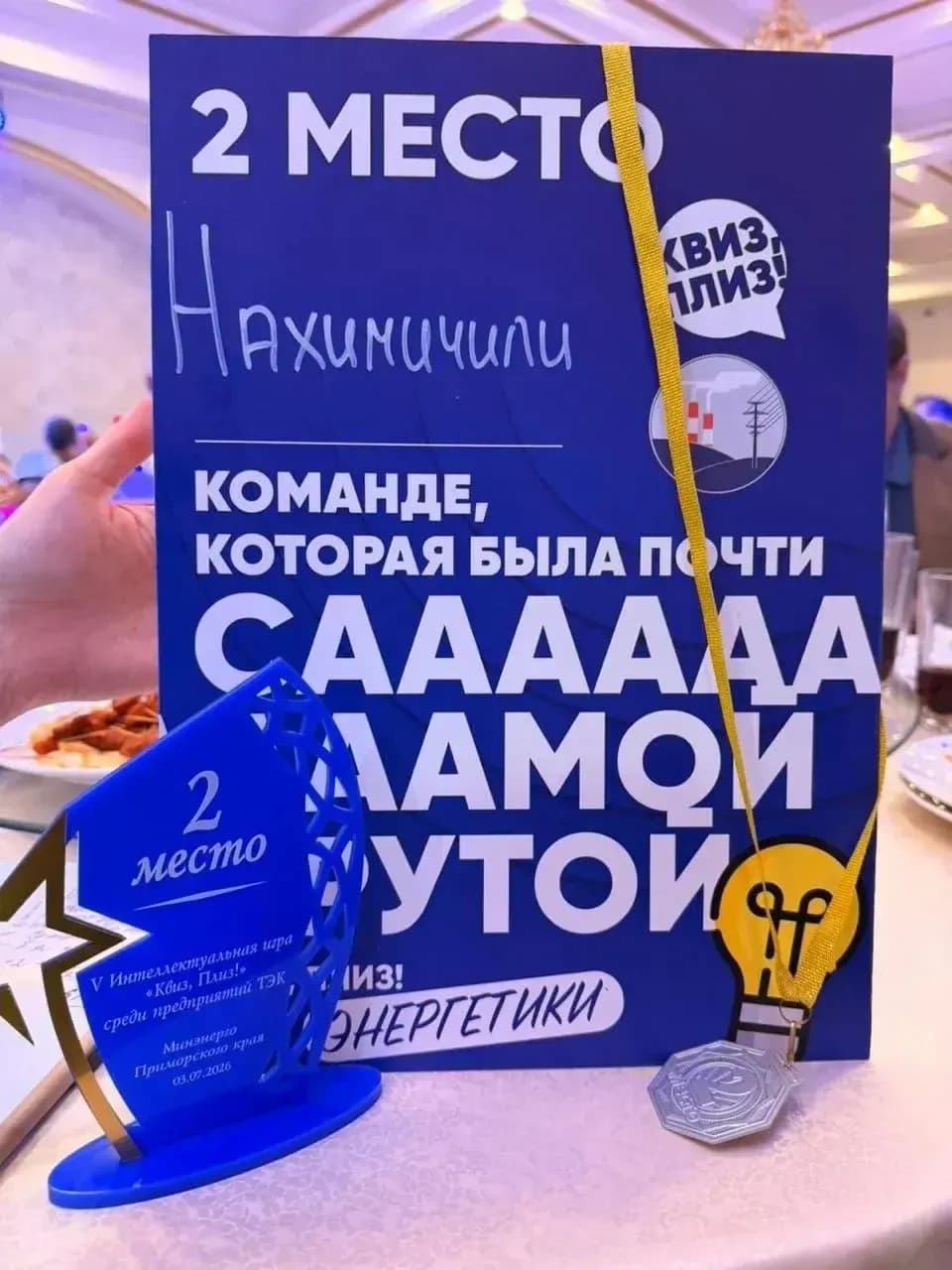 Находка – в числе победителей V интеллектуальной игры «Квиз, Плиз!» среди предприятий ТЭК — фото 1