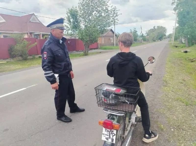 Половина проверенных мотоциклистов в Приморье привлечена к ответственности