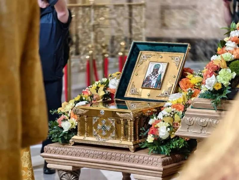 Мощи святителя Иннокентия Московского доставили в краевую столицу
