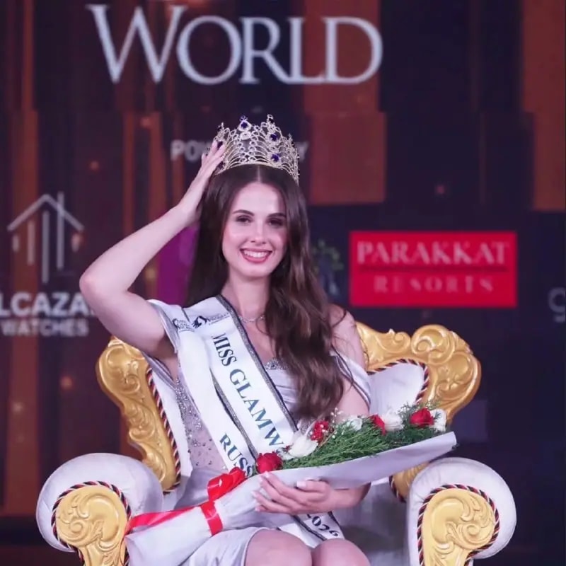 Россиянка Кристина Кураленок победила на MISS GLAMWORLD 2026 в Индии