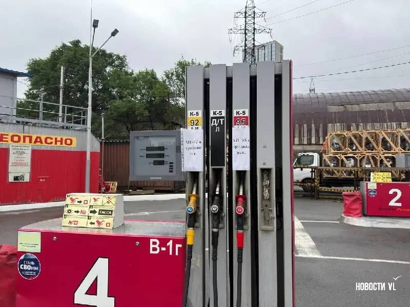 В Приморье на всех АЗС сети «Бензо» закончился бензин