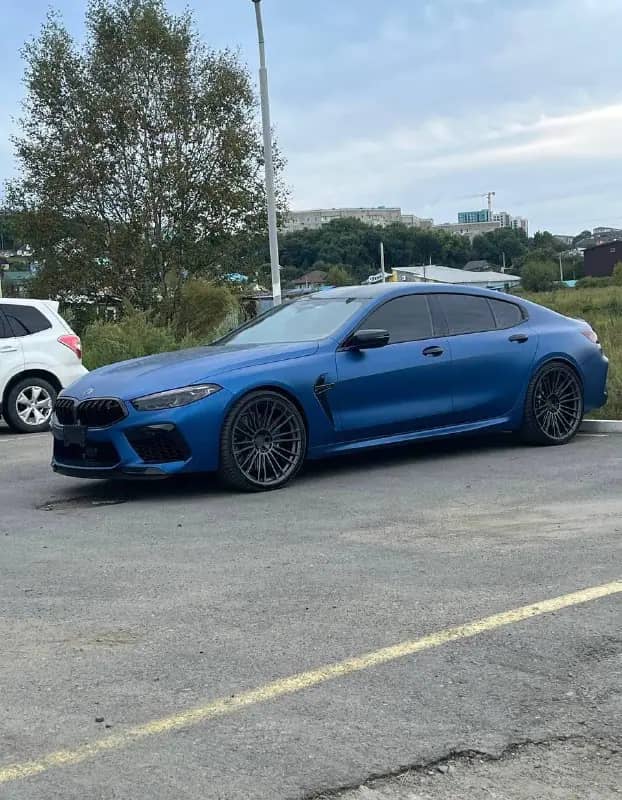 BMW M8 улетел в озеро в Приморье из-за превышения скорости