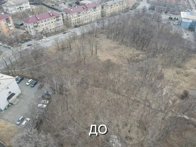 Парк света» в Находке благоустраивают по нацпроекту