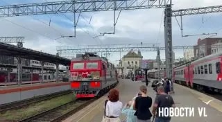 Первый поезд с туристами отправился из Владивостока в Суйфуньхэ