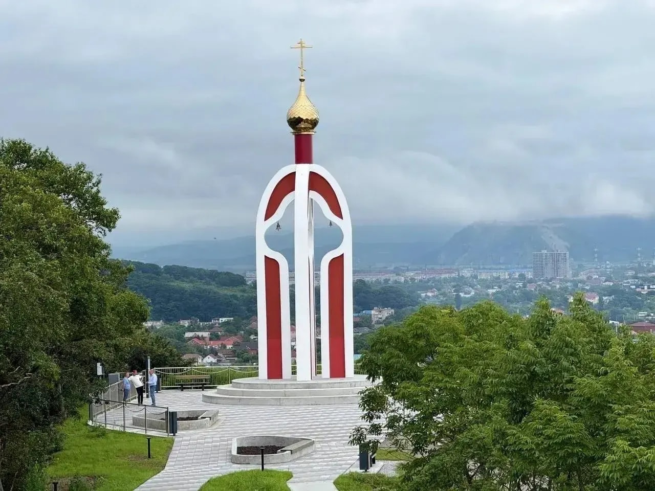 Панорамный сквер построили в Находке при поддержке НЗМУ