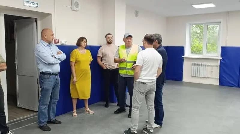 В клубе «Орбита» в Находке завершается обновление спортивных залов