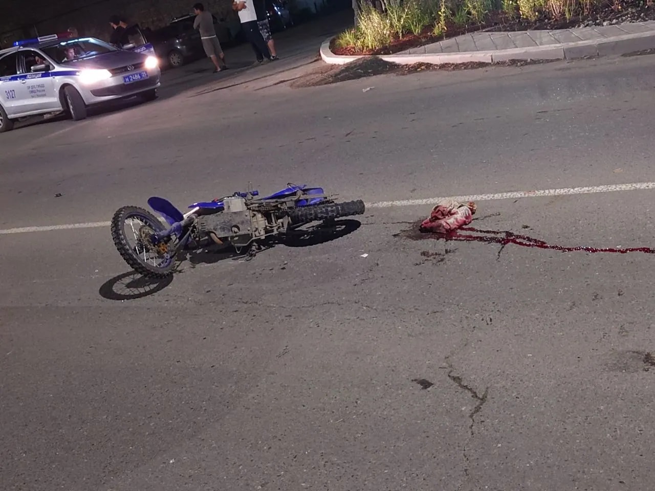 В Находке мальчик на питбайке попал под колеса автомобиля