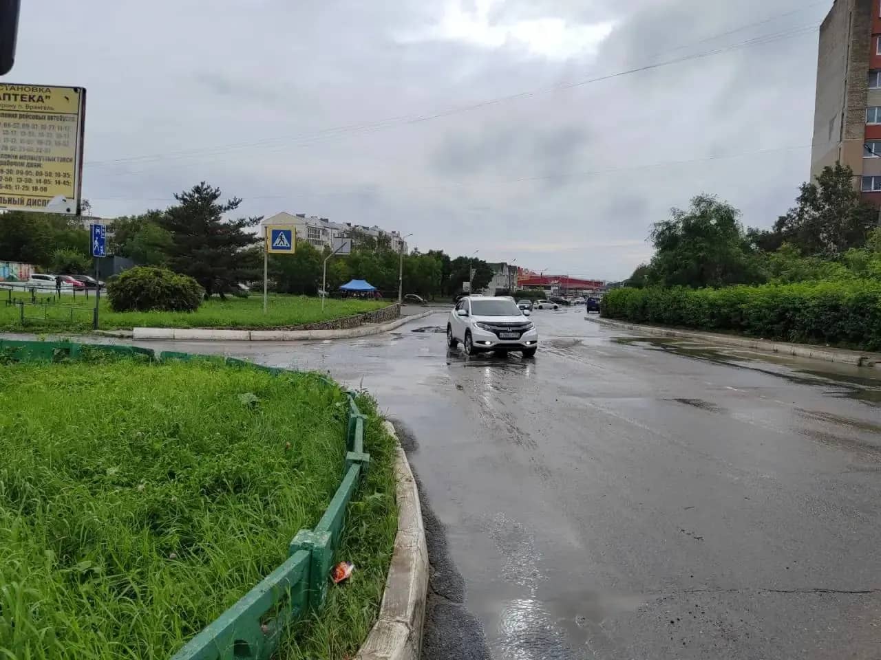 За полчаса в Находке выпало 12 мм осадков