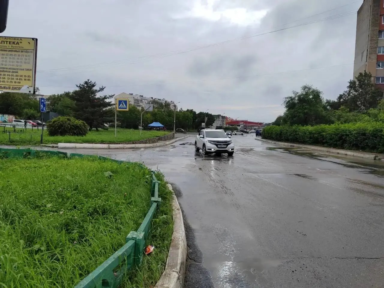 За полчаса в Находке выпало 12 мм осадков
