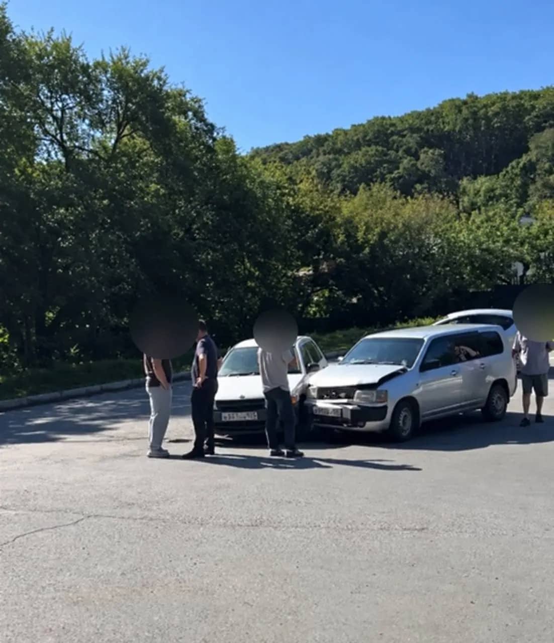 На улице Пограничной столкнулись два автомобиля