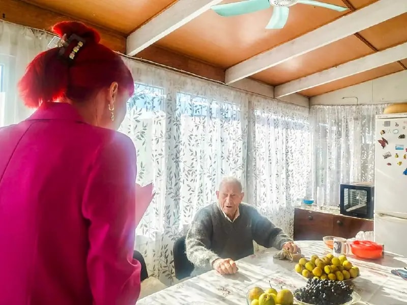 Труженик тыла Борис Ротарь отметил 96-летие в Находке