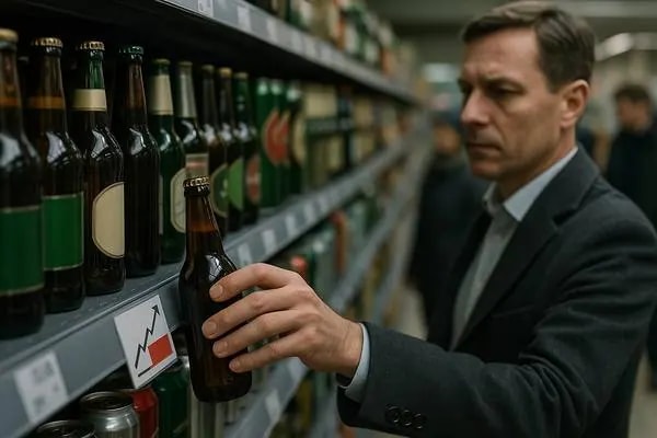 В России ожидается заметный рост цен на пиво и вино
