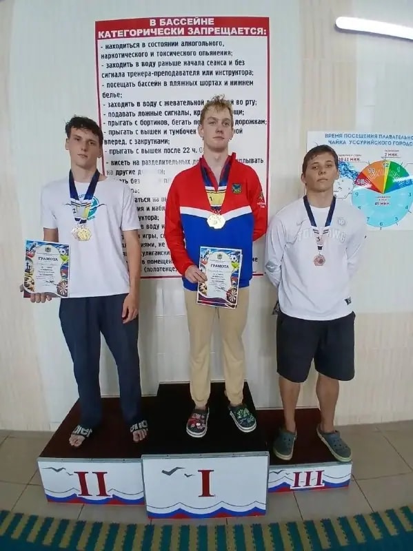 Пловцы из Находки завоевали медали на чемпионате Приморья