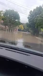 В Находке после ливня затопило улицу Арсеньева