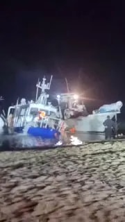 Затонувшее судно «Майами» подняли на поверхность