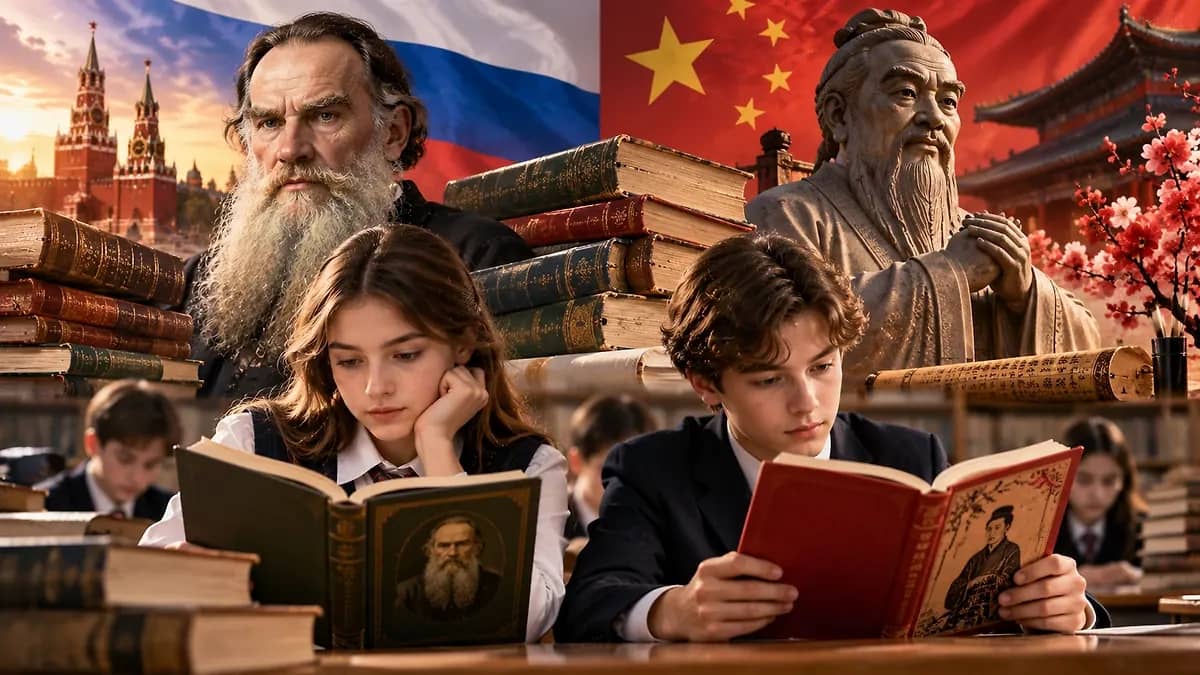 В российских школах увеличат количество китайской литературы