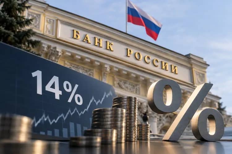 Банк России сохранил ключевую ставку на уровне 14%
