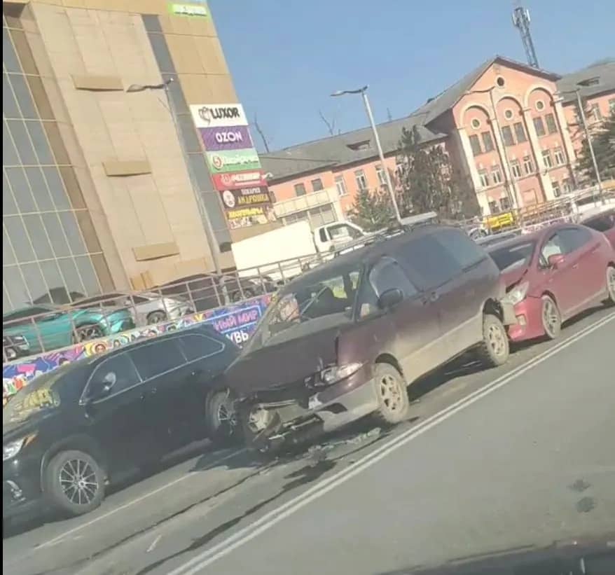 На Тихоокеанской улице замечен «паровозик»